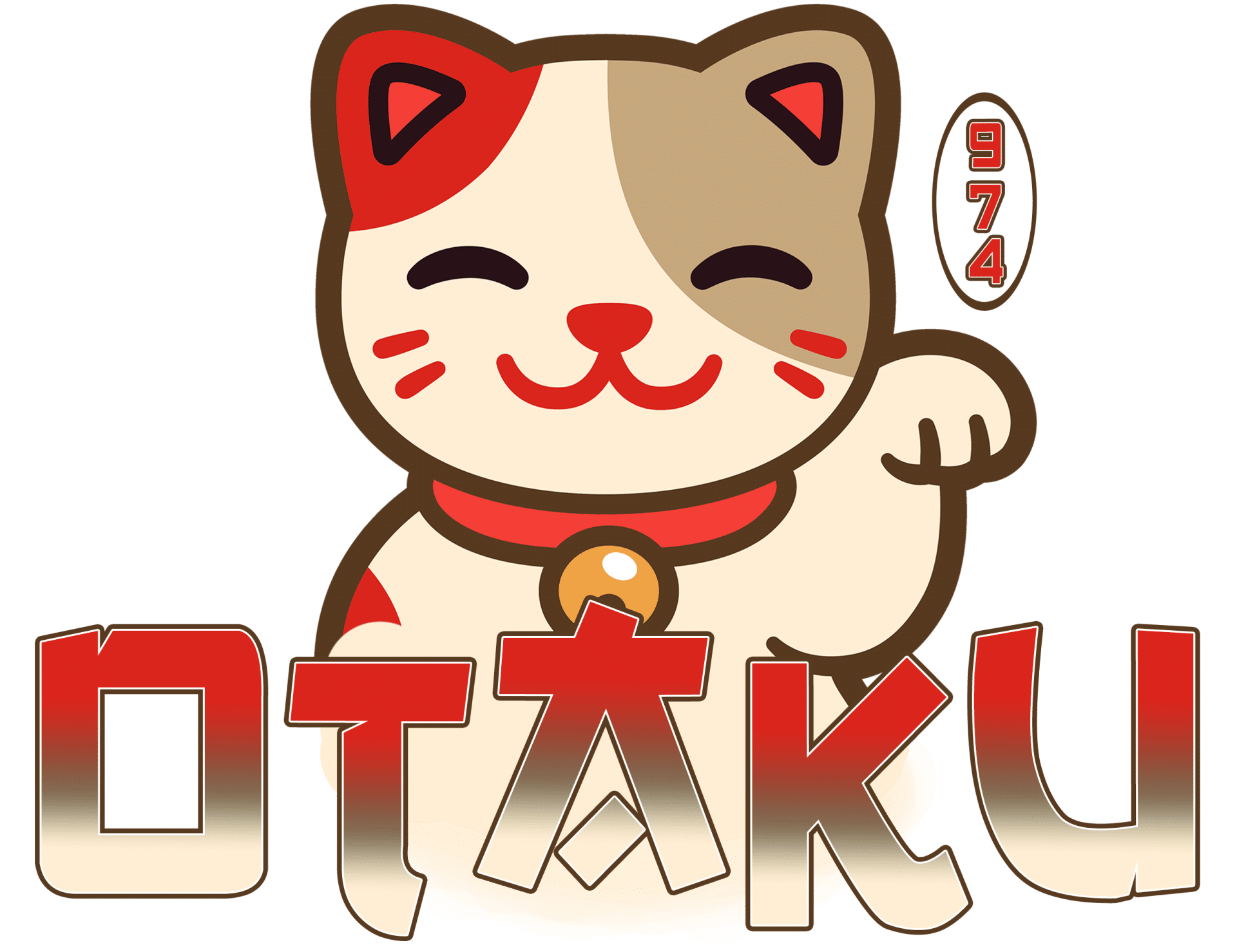 Logo Otaku, boutique en ligne 974 spécialisée dans la vente de mangas, livres associés au Japon et produits dérivés japonais.